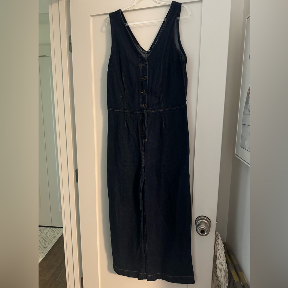 Universal threads denim jumpsuit from target size 10